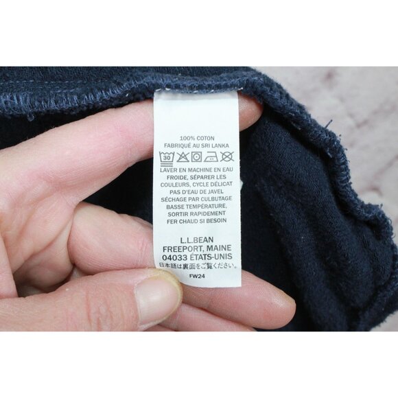 LL Bean 1912 Field Flannel Shirt Hooded Slightly Fitted Untucked Fit L Tall - Picture 9 of 11